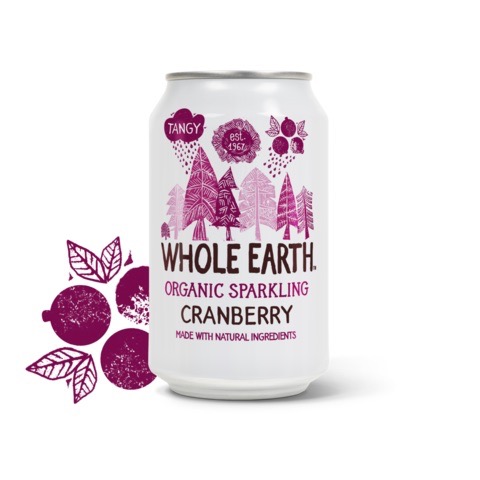Whole earth Cranberry bio 330ml
